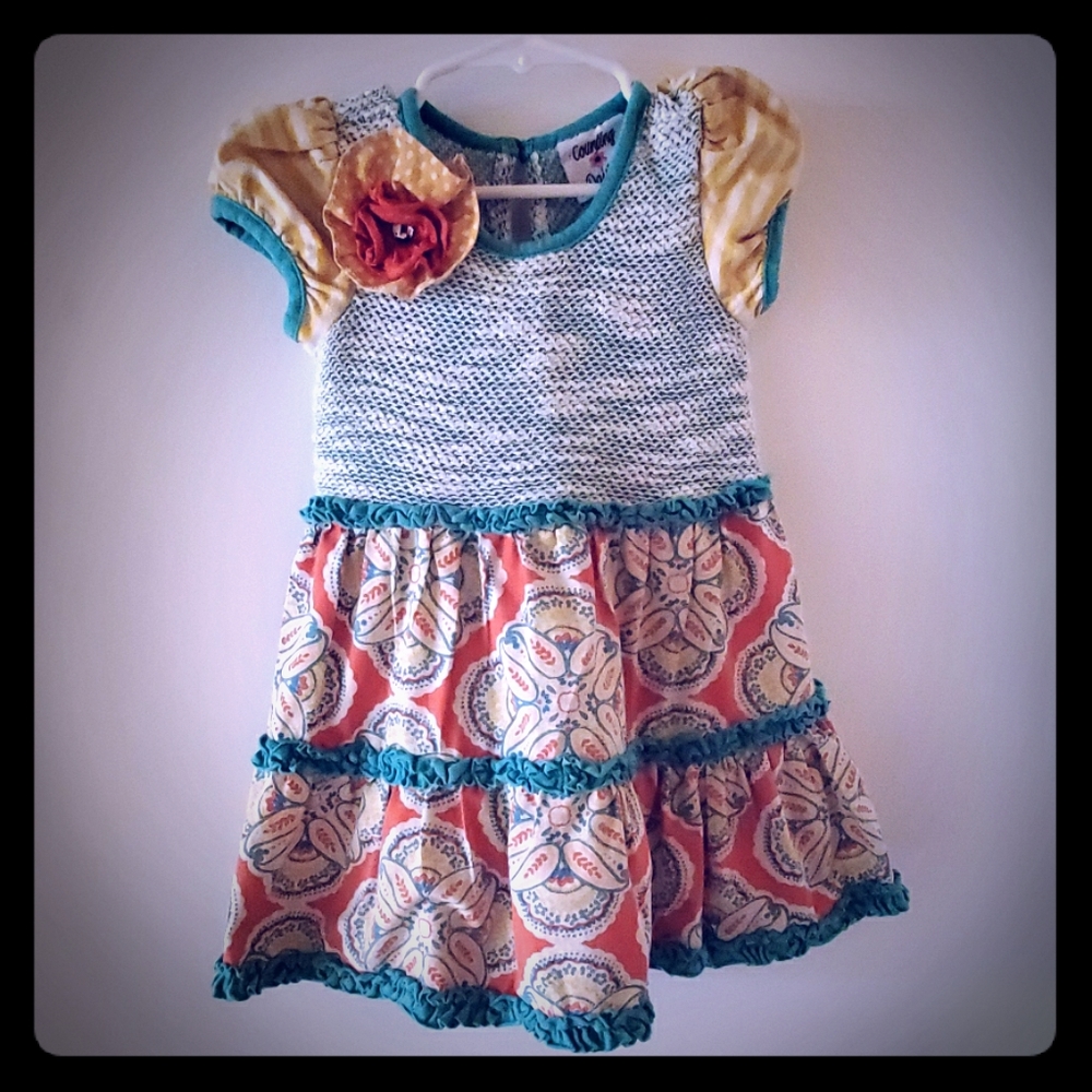 Counting Daisies girls dress size 3t